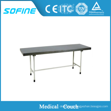 Cama de exame de equipamento médico de aço inoxidável SF-DJ121